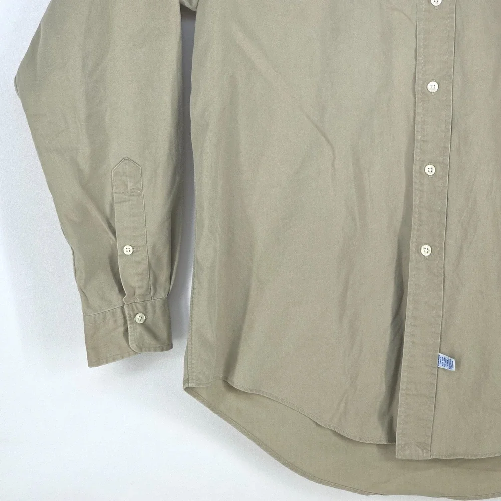 Polo Ralph Lauren 90s Long Sleeve Button Down Shirt Men's Large Heritage Classic
